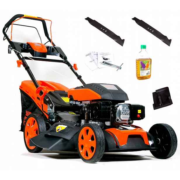 Benzínová sekačka s pohonem 7 kW 9v1 51 cm Set