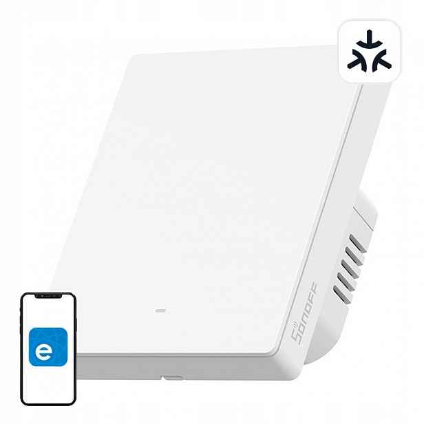 Chytrý Zásuvkový Vypínač Na Zeď S Wi-fi Sonoff M5 S Certifikací Matter