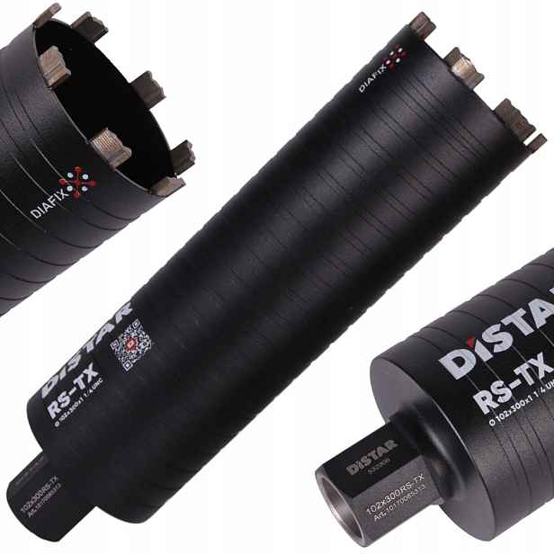 Korunkový Vrták Di-Star 100x300 mm Rs-tx
