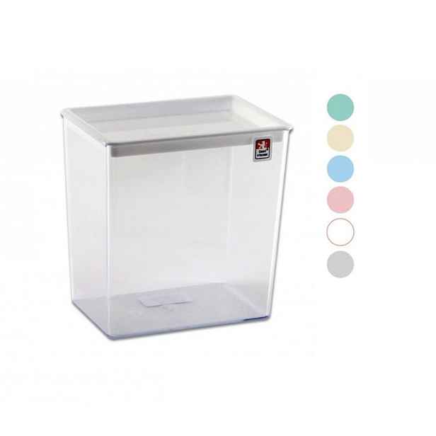 krabice-dóza vys.600ml, mix barev, plast