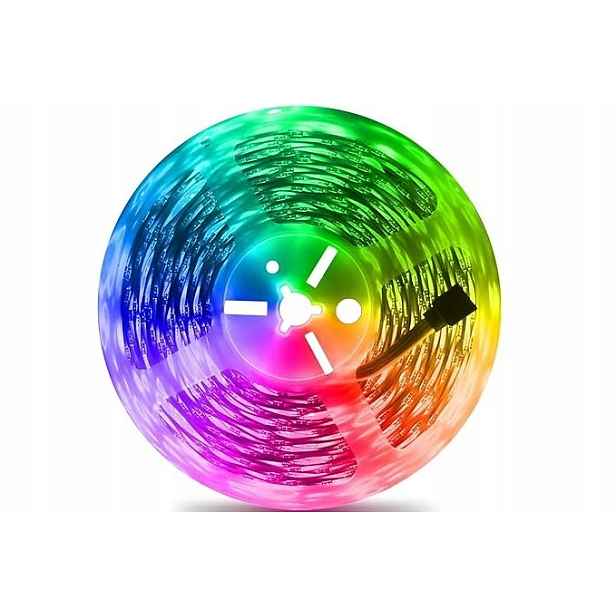 Led pásek Ousfot 5 m 150 Rgb s dálkovým ovládáním