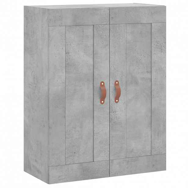 vidaXL Nástěnná skříňka betonově šedá 69,5x34x90 cm kompozitní dřevo