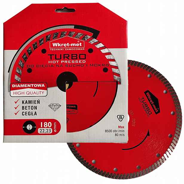Diamantový kotouč Turbo Hot Pressed TDT-180HP Klimas