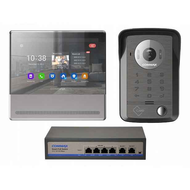 Ip videodomofon CIP-70QPT Neo Silver Set 3