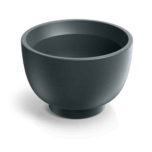 Prosperplast Květináč Vivos Round 40 cm grafit