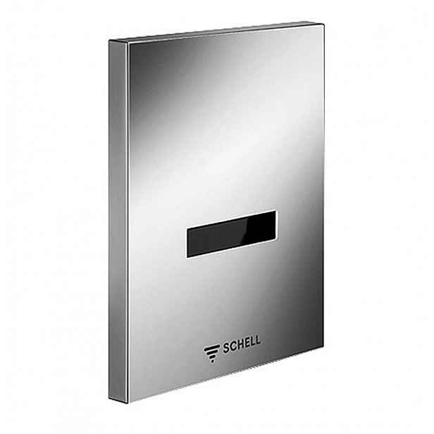 Schell Compact II - Infračervený splachovač pisoáru EDITION E, bateriový provoz, chrom 028060699
