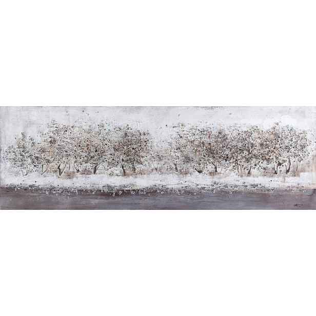 Obraz na zeď Stromy, ručně malovaný