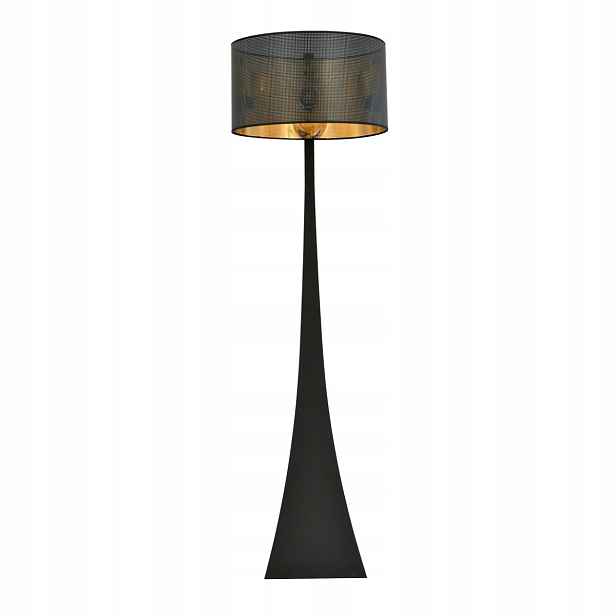 Stojací lampa Emibig Estrella 1xE27 15W Černá/Zlatá 157 cm