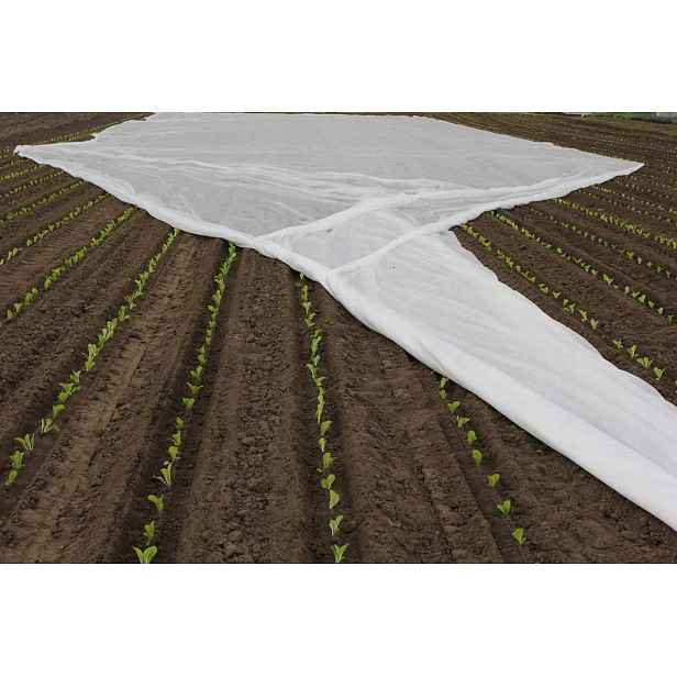 Agrotextilie bílá Proti Mrazům Gradům Ptáků 9,6 m x 10 m S Uv zářením