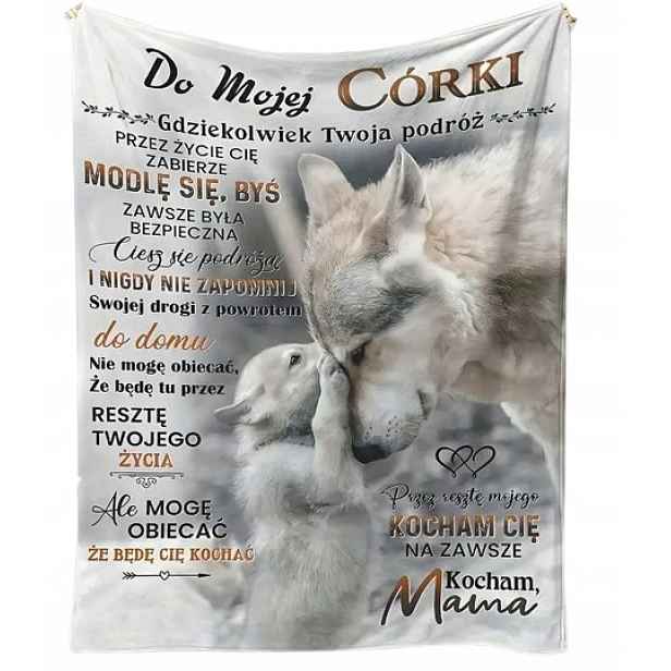 Dojemná Deka Pro Dceru Od Maminky Vyznání, Dopis, Památka, Která Dojme K Slzám