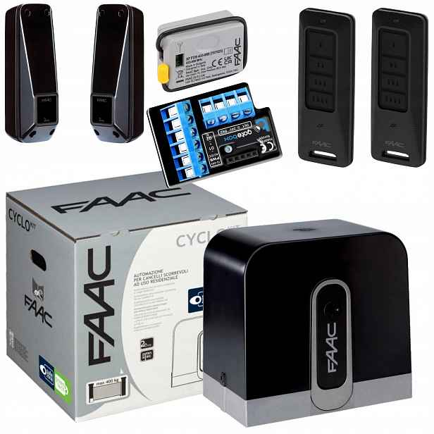 Faac Cyclo C721+ WiFi Modul Pilot XT4FDS 2ks pohon posuvné brány