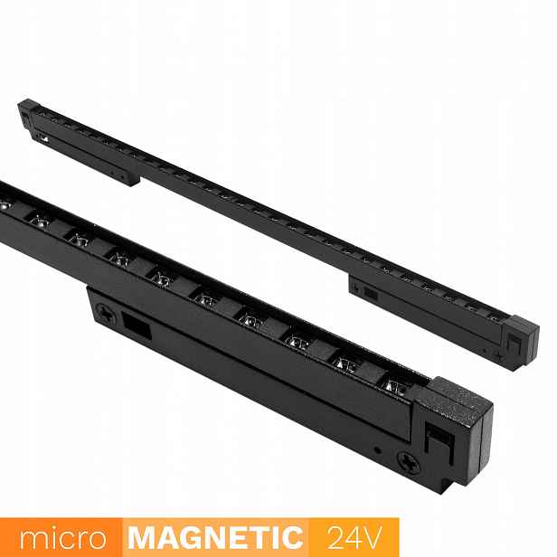 Lampa s diodami UN5-12T Micro Magnetic 9W 4000K černá