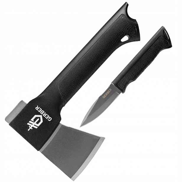 Sekera Gerber Gator Combo Axe 31-001054 kovaná ocel nůž 714 g