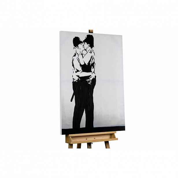 KUNSTLOFT OLEJOMALBA 75/100 cm, Město a architektura