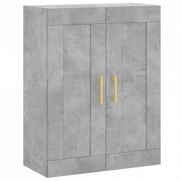 vidaXL Nástěnná skříňka betonově šedá 69,5x34x90 cm kompozitní dřevo