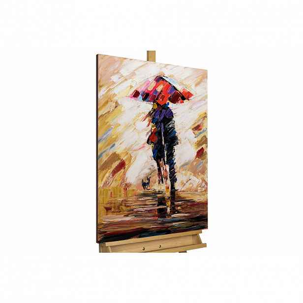 KUNSTLOFT OLEJOMALBA 60/90 cm, Město a architektura