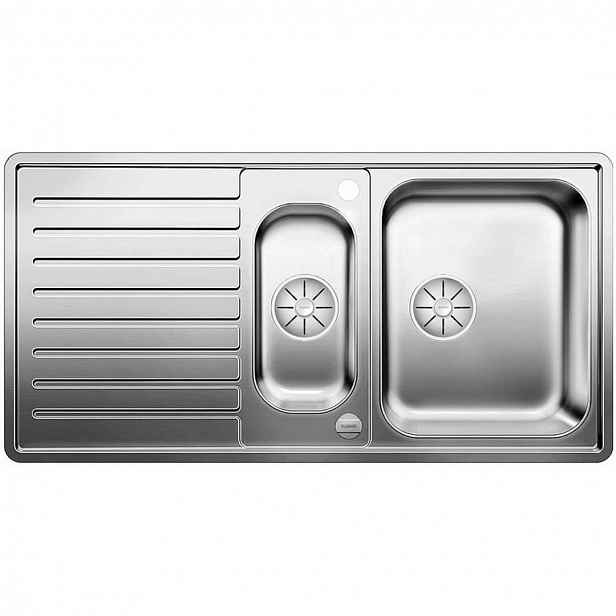 Blanco Classic Pro - Dřez, 100x51 cm, s ovládáním odtoku a příslušenstvím, InFino, nerez 523665