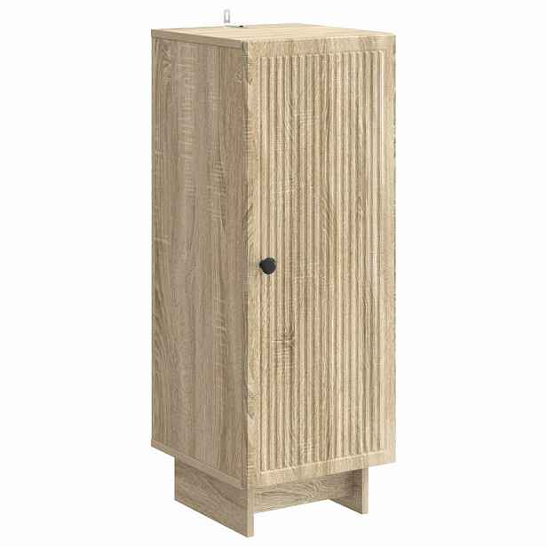 vidaXL Servírovací skříň Dub sonoma 33 x 34,5 x 90 cm Kompozitní dřevo