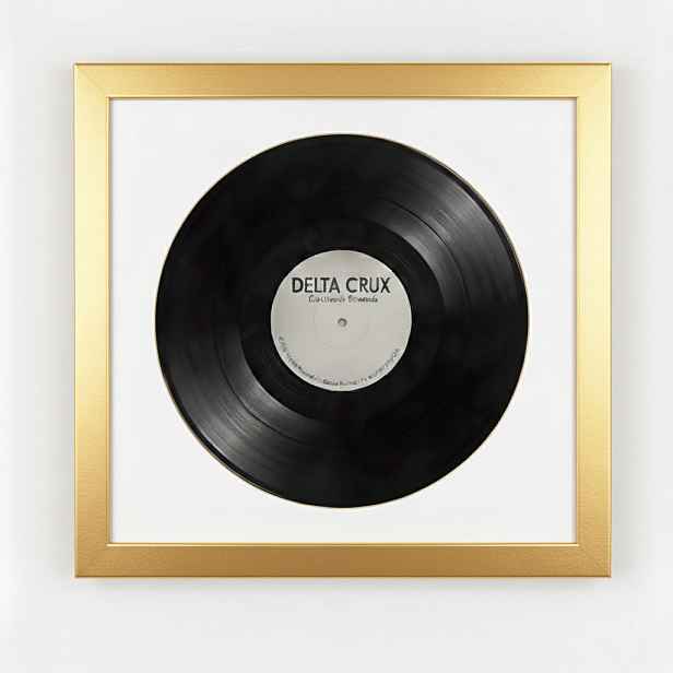 K-Möbel RÁM NA OBRAZY PRO VINYLOVÉ DESKY 40/40 sada 2 ks