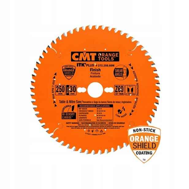 Cmt Pilový kotouč na dřevo z překližky 210x30 mm 48z 272.210.48M