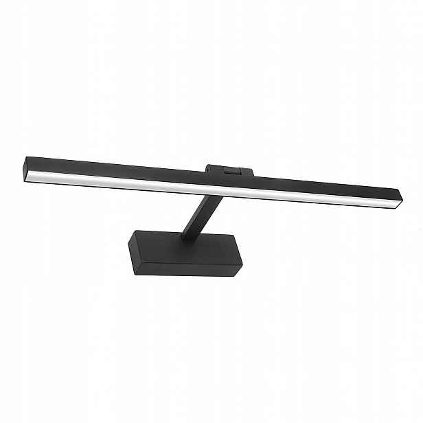 Nástěnná lampa do koupelny 50CM nástěnná černá do pokoje 4000K Uno