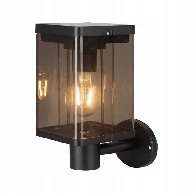 Solární Led zahradní nástěnné svítidlo 2.5W s pohybovým senzorem 3000K 150lm V-tac