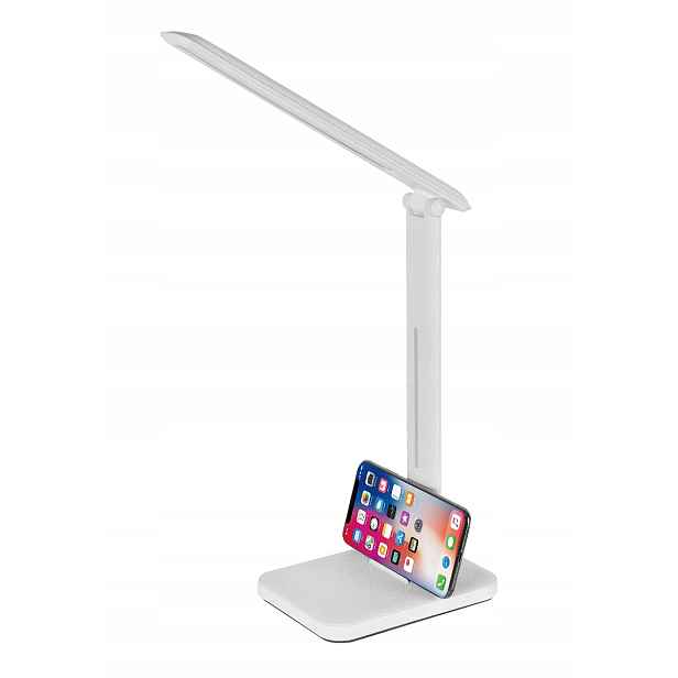 Stolní lampa noční Blaupunkt bílá Led 6W psací stůl