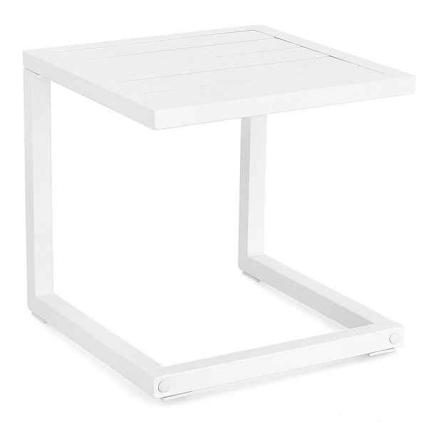 Hliníkový zahradní stolek 40x40 cm Hilde   – Bizzotto