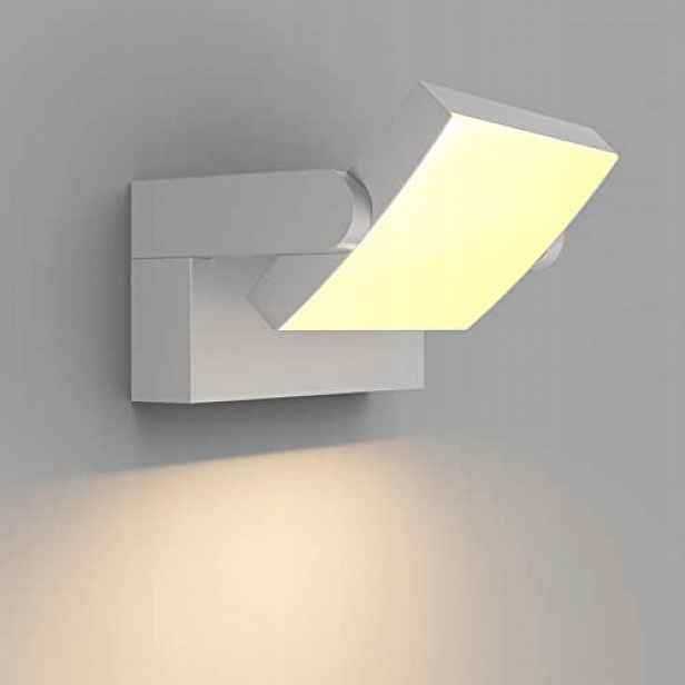 Nástěnná Led lampa 3000K IP65 šedá 24W Klighten