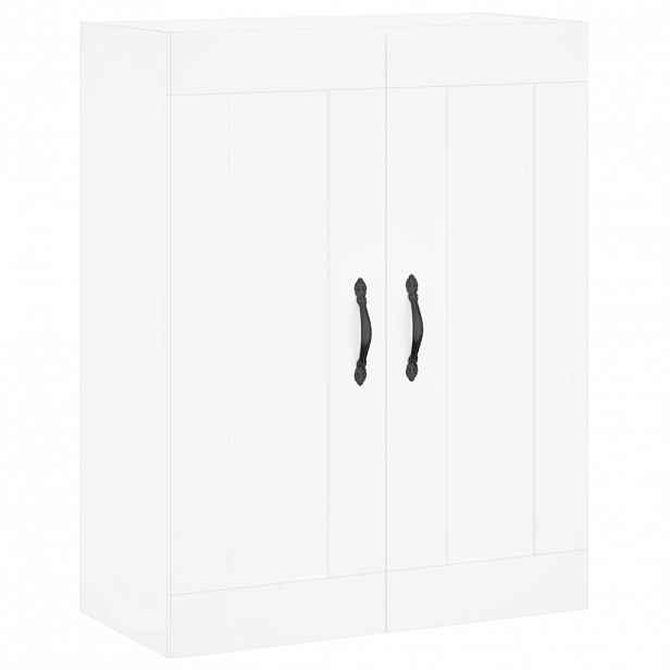 vidaXL Nástěnná skříňka bílá 69,5 x 34 x 90 cm kompozitní dřevo
