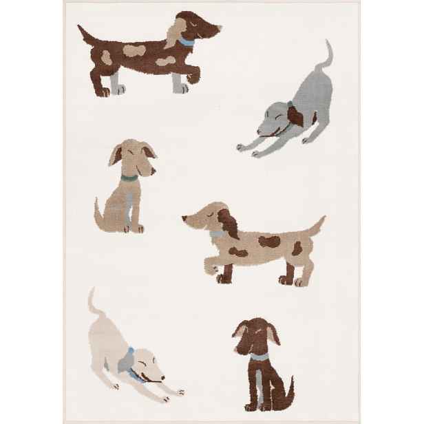 Slonovinový dětský koberec 120x170 cm Dogsie Pearl – FD