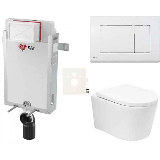 Závěsný wc set k zazdění SAT BREVIS SIKOSZBRTOR20
