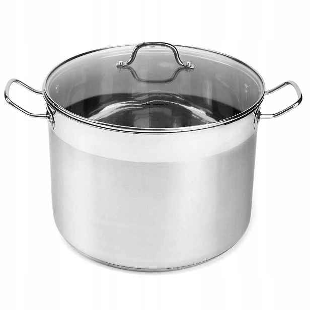Hrnec Jednoduchý Hrnec Velký ocelový Indukční 32 cm 18,5 l