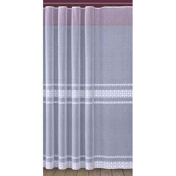 Mg Záclona 768/19 Bílá 300x250 cm Hotová Obšitá Bt