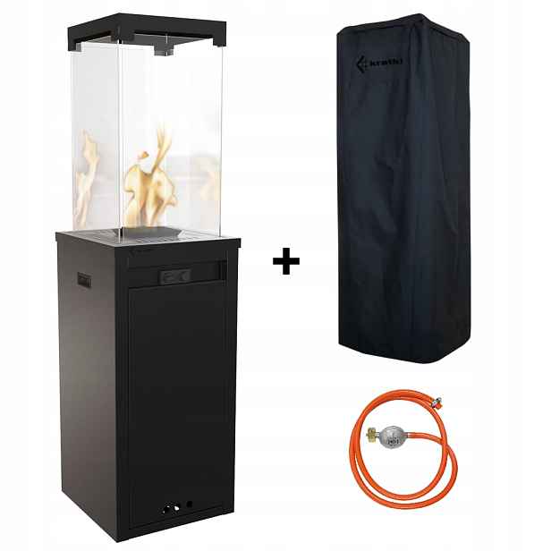 Terasový Ohřívač Zahradní Krb Na Plyn Propan Butan Patio Light 8,2 kW