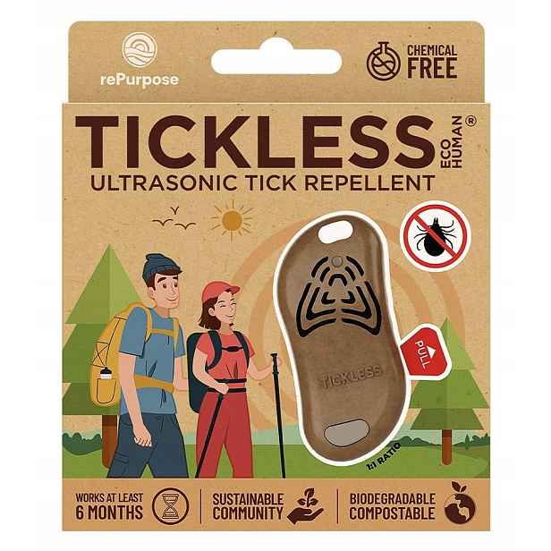 Ultrazvuková ochrana proti klíšťatům Tickless Eco human Tickless