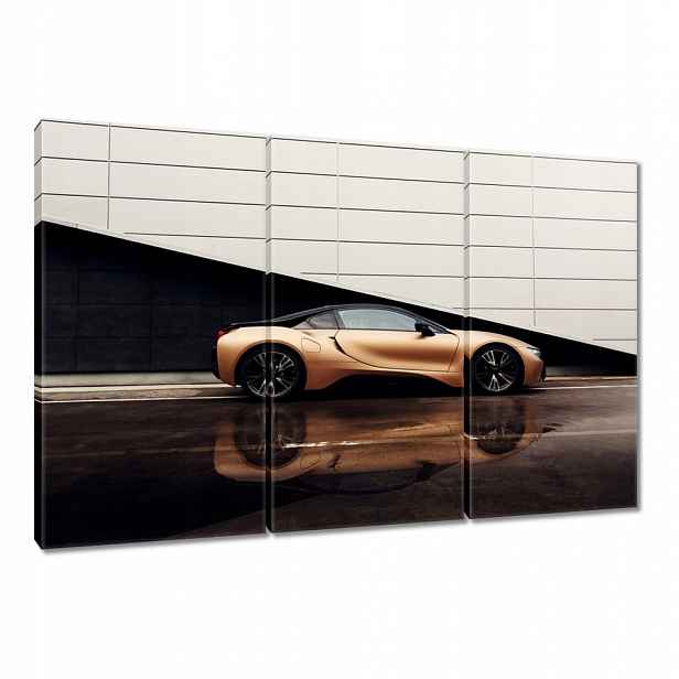 Obraz 120x80 Zlaté Bmw Auto