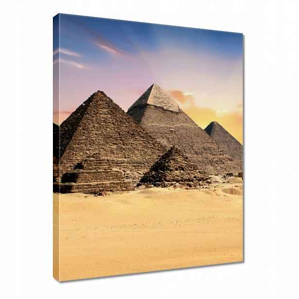 Obraz 60x80 Egyptské pyramidy