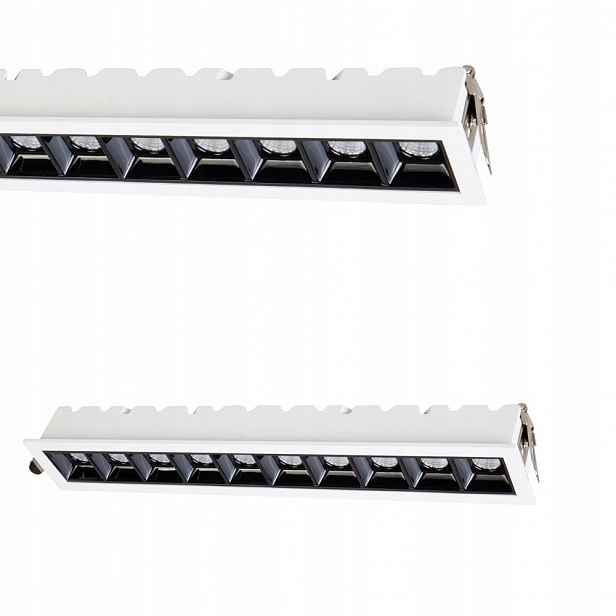 Podomítková zapuštěná lampa Solar 10 bílá teplá barva 3000K Light Prestig