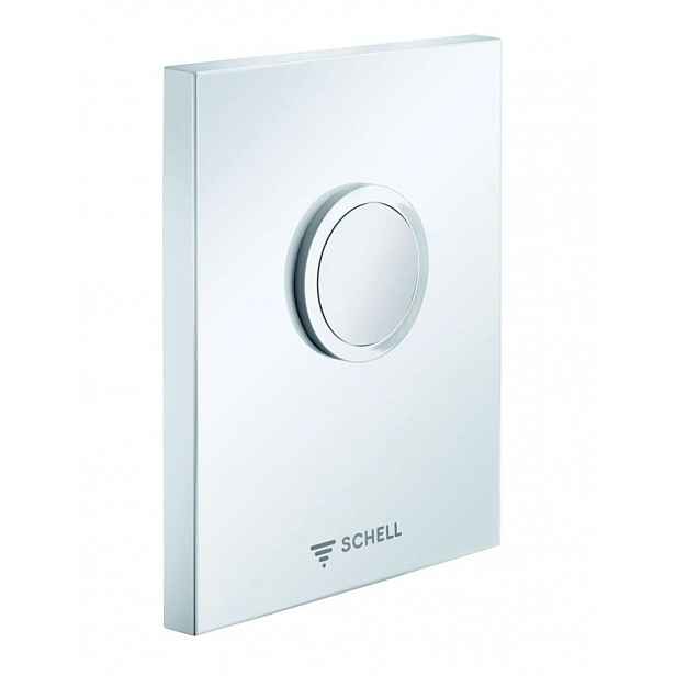 Schell Edition - Ovládací deska pro splachování WC, alpská bílá 028021599