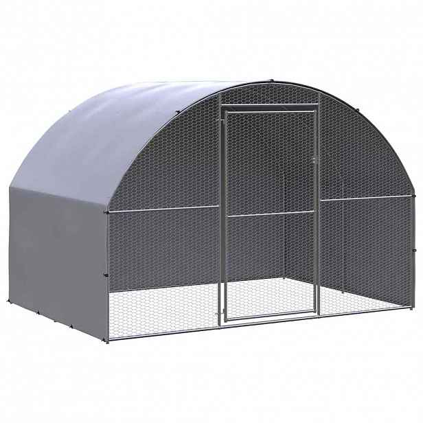 vidaXL Venkovní klec pro kuřata 3 x 2 x 2 m pozinkovaná ocel