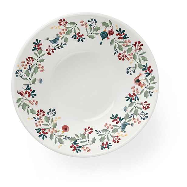 Bílý hluboký  porcelánový talíř ø 19 cm Grand Cru Cottage – Rosendahl