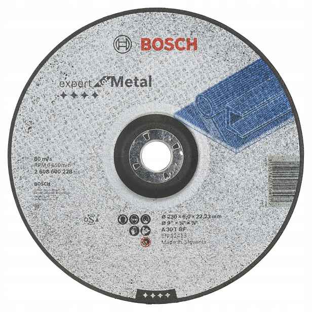 Brusný kotouč, úhlová bruska Bosch 2 608 600 228