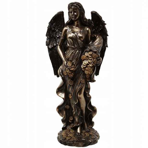 Figurka bohyně štěstí a bohatství Fortuna velká 2,9 9 Cm Dárek dekorace