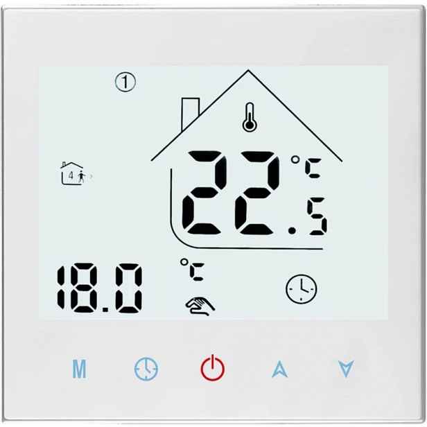 Programovatelný pokojový termostat Heat Decor HD-T1000.Z.W Zigbee