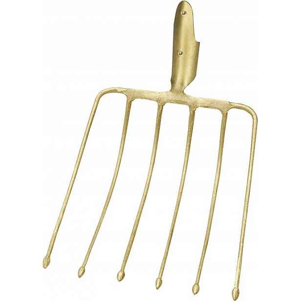 Vidle 6 zubů 370x330 mm bez násady Ideal