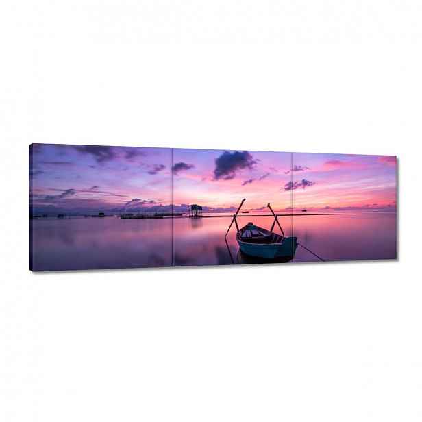 Obrazy 120x40 Loď