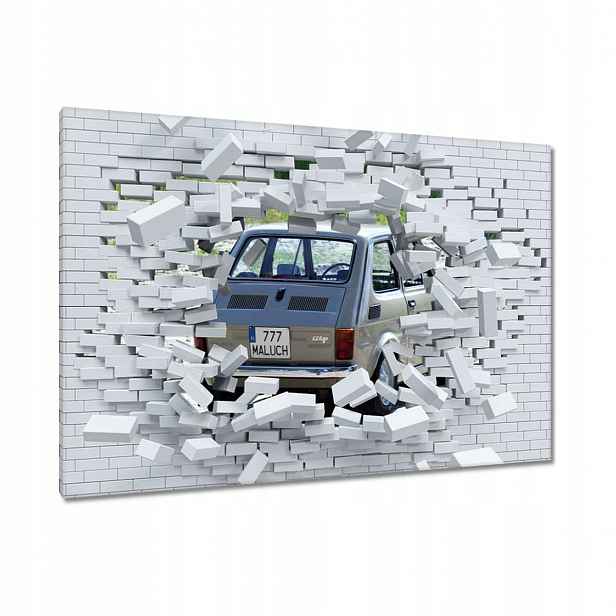 Obrazy 90x60 Batole Fiat 126p Miminko