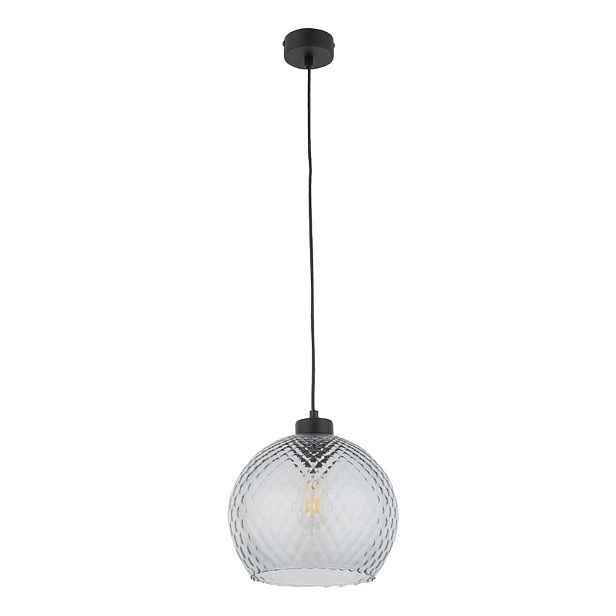 Stropní lustr Devon E27 Černý, nastavitelná výška nad stolem Tk Lighting