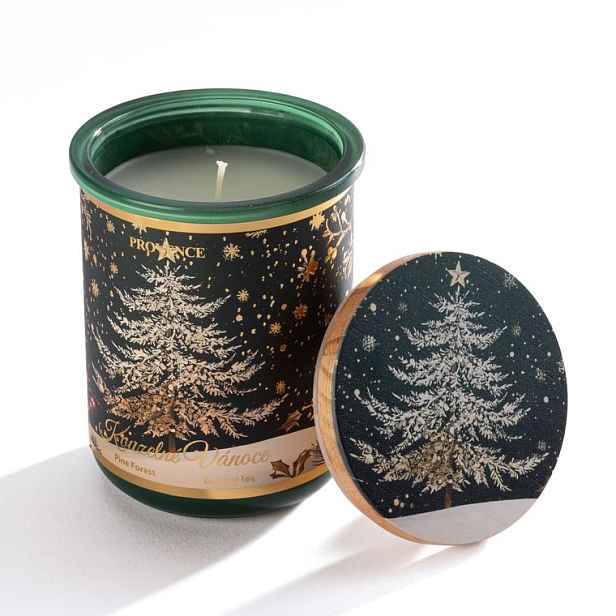 Svíčka ve skle Kouzelné Vánoce  240 g